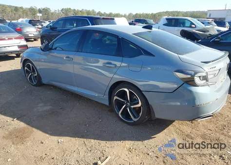 2021 Honda Accord Sport z USA, uszkodzony, nr VIN 1HGCV1F34MA047863